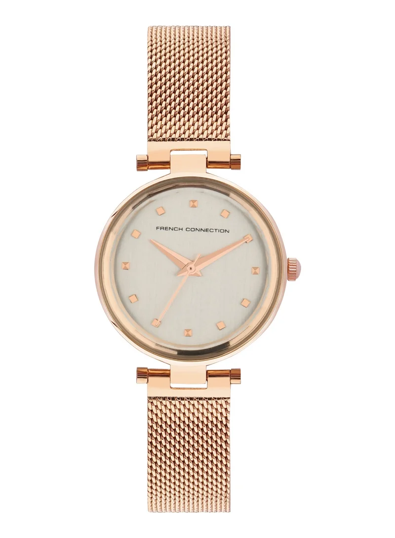French Connection French Connection White Dial Women's Analog Watch 33 mm FCN00029D
