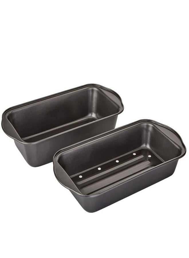 The Lakeside Collection Lakeside Nonstick Meatloaf Pan with Drain Tray Reduce Fat - Image 4