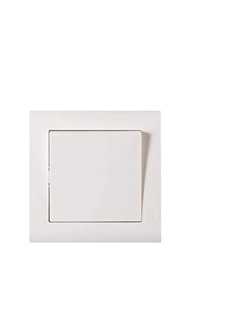 MK - Mk Switch Wide Rocker-1G-1 Way-Mv4781W1Whi - Image 1