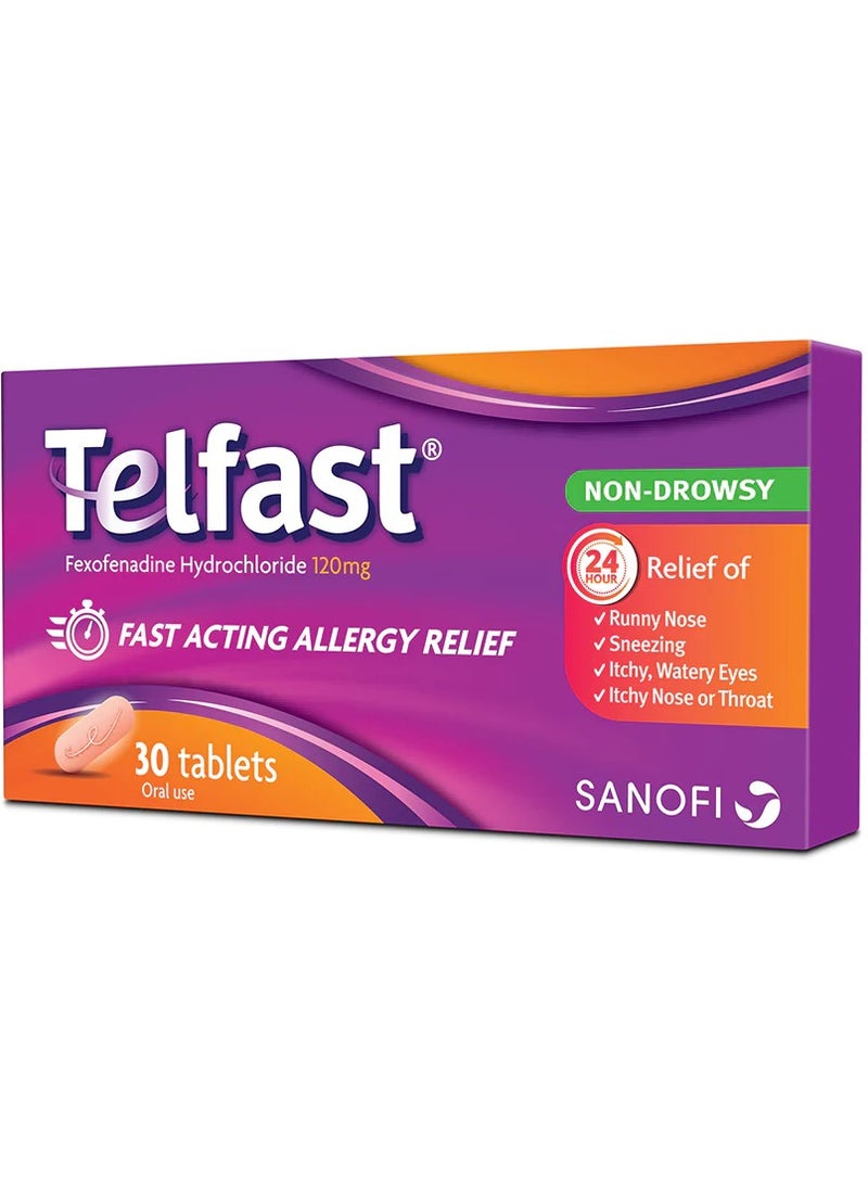 sanofi سانوفي أفينتس تيلفاست 120 ملغ - 30 قرص - Image 2