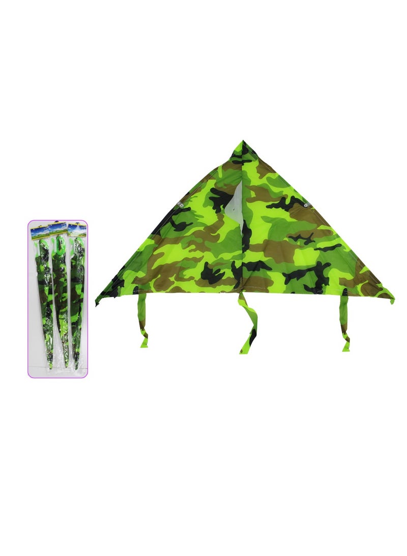 طائرة ورقية من آرمي فينيكس للأطفال والكبار تتضمن خيطًا ومقبضًا للعب في الهواء الطلق، لعبة طائرة مقاس 90 سم - Image 2