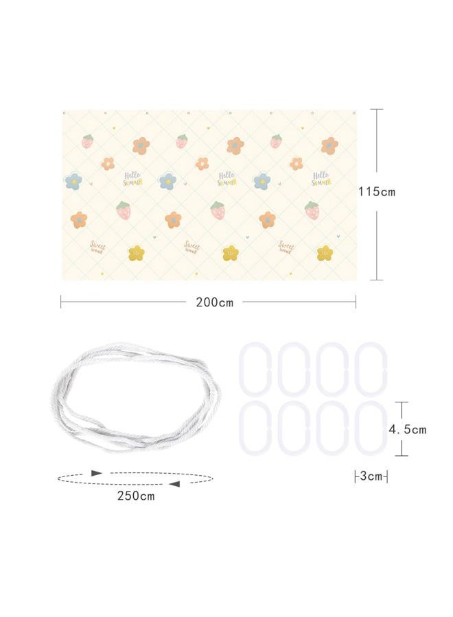 Ibluelover Bottom & Upper Home Dorm Bed Drapes Blackout Single Bed Cloth Bed Canopy Privacy Underbed Curtains Dustproof Bunk Bedding Tent Curtains - Image 4