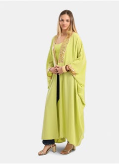 Carina Relaxed Fit Abaya with Sequins  - Image 3
