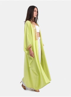 Carina Relaxed Fit Abaya with Sequins  - Image 4