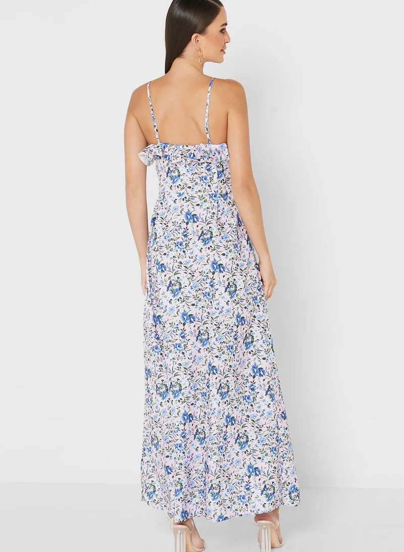 ELLA Printed Strappy Dress
