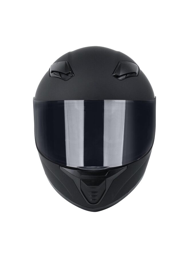 Generic Full Face Helmet Black Motorcycle Motorbike Street Bike Racing Helmets for Adults WS-607 DOT Approved (XL)  - Image 3