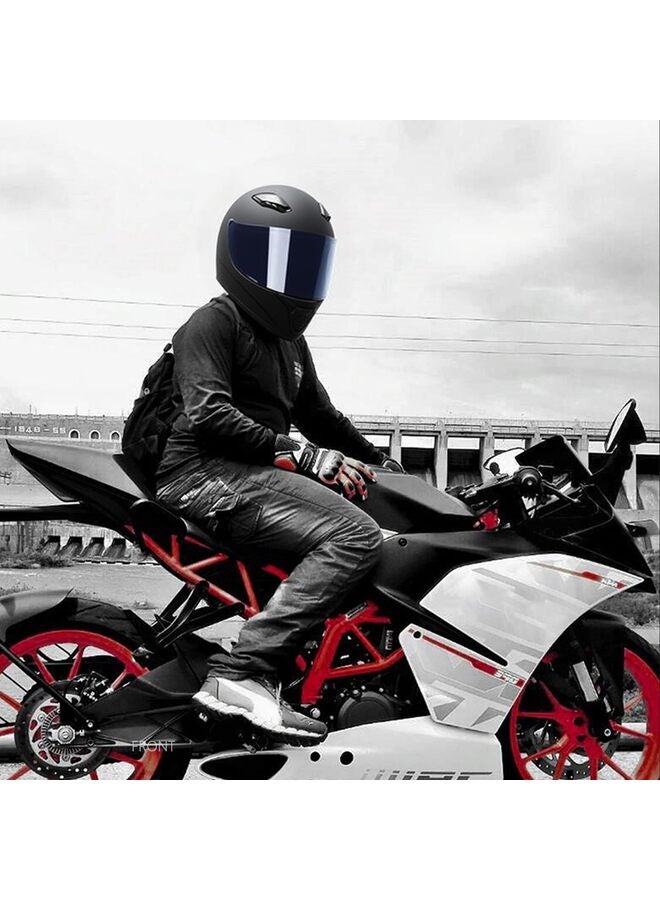 Helmet Motorcycle Full Face Helmet, 4-Layer Construction, HD Sunshield PC Visor, ABS Shell Breathable and Ventilated for Adults?XL? - Image 2