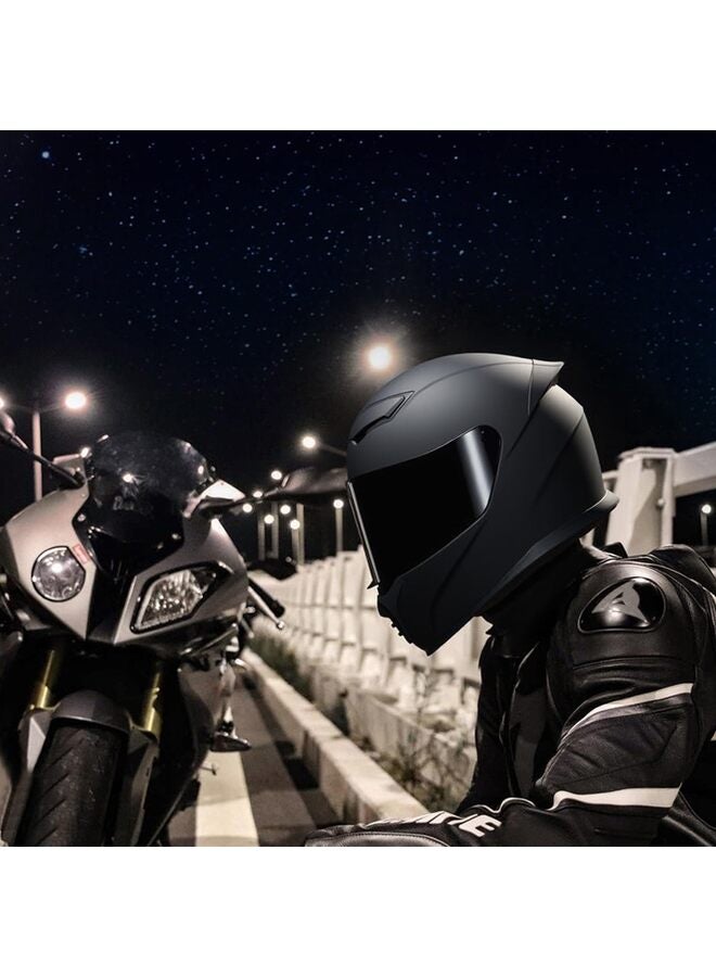 Helmet Motorcycle Full Face Helmet, 4-Layer Construction, HD Sunshield PC Visor, ABS Shell Breathable and Ventilated for Adults?XL? - Image 1