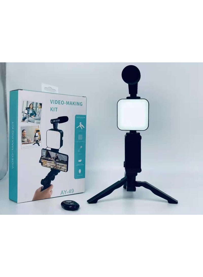 Smartphone Video Stabilizer – Compact Vlogging Mount for iPhone Type-C Phones – Mobile Photography Rig (Black, Size S)  - Image 4