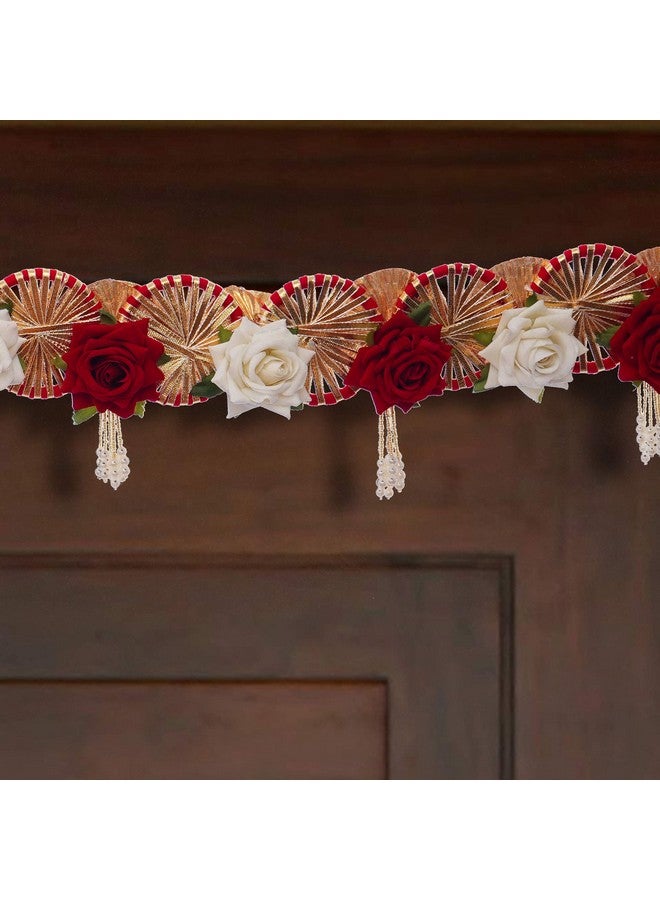 Webelkart Premium Bangles Handmade Door Toran For Door Home Decoration And Diwali Decoration (Multicolored) 38 Inch - Image 2