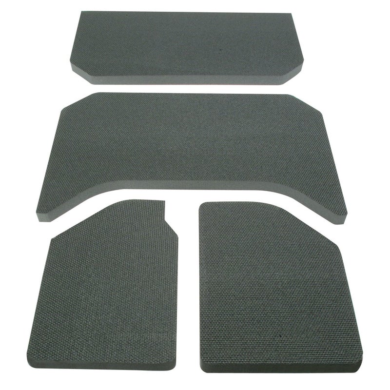 Design Engineering Boom Mat Black Sound Deadening Headliner Compatible with 4Door Jeep Wrangler JK 20112018