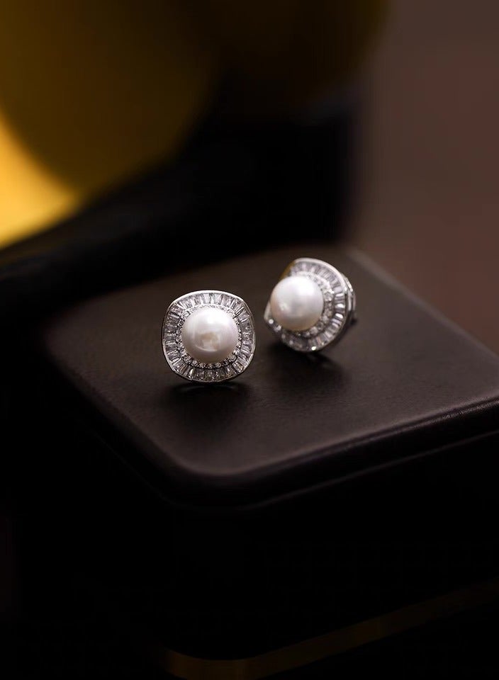 KELIO Retro 925 Sterling Silver, Natural Freshwater Real Pearl Earrings - Image 5