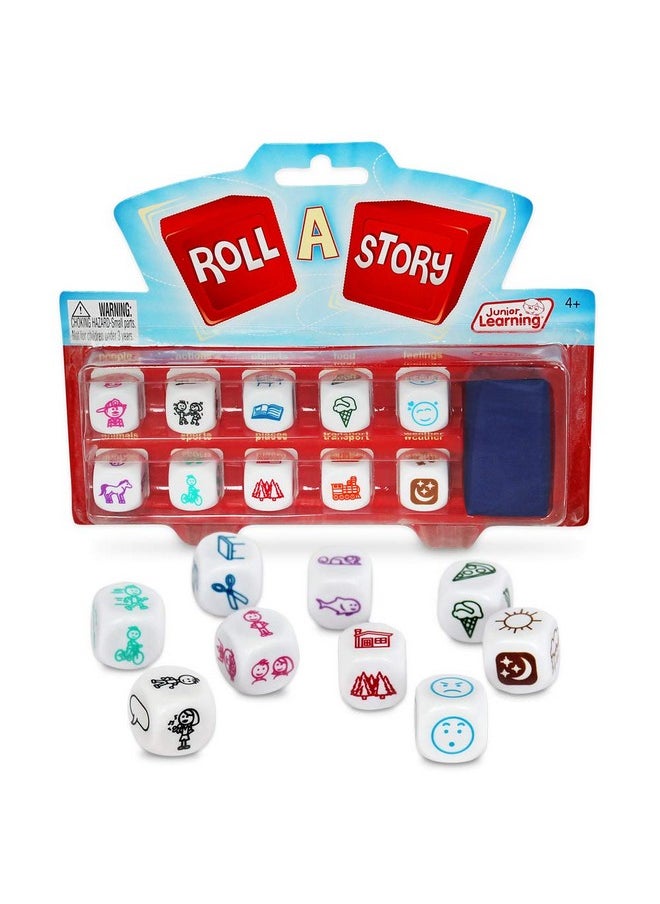 Junior Learning Junior Learning JL144 Roll-A-Story, Multi  - Image 1