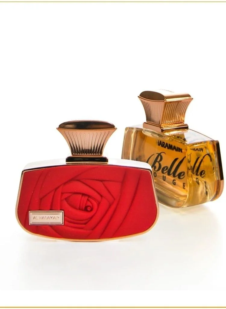 الحرمين عطر بيل روج أو دي بارفان 75 مل عطر شرقي زهري للنساء