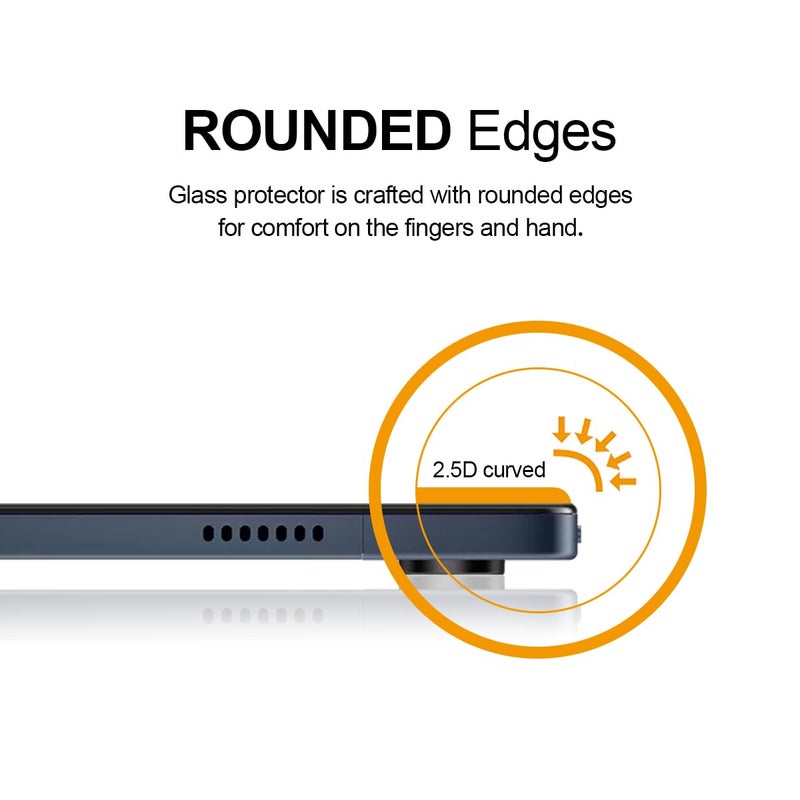 Supershieldz (2 Pack) Designed for Samsung Galaxy Tab A9+ / A9 Plus (11 inch) & Tab A9 Plus Kids Edition (11 inch) Screen Protector, [Tempered Glass] Anti Scratch, Bubble Free - Image 3