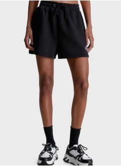 High Waist Logo Shorts