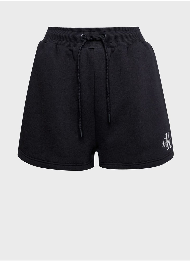 Calvin Klein Jeans - High Waist Logo Shorts - Image 1