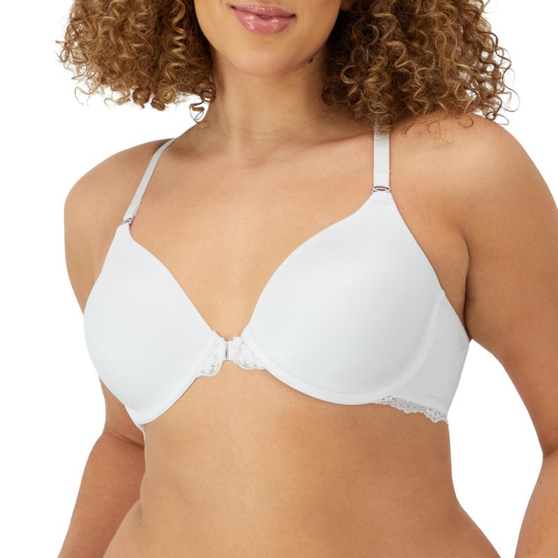 Maidenform Women's Pure Genius T-Back Bra , White,40D - Image 1