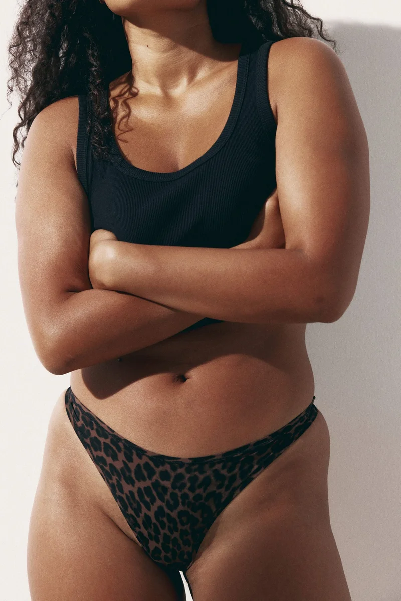 H&M 3-pack microfibre thong briefs