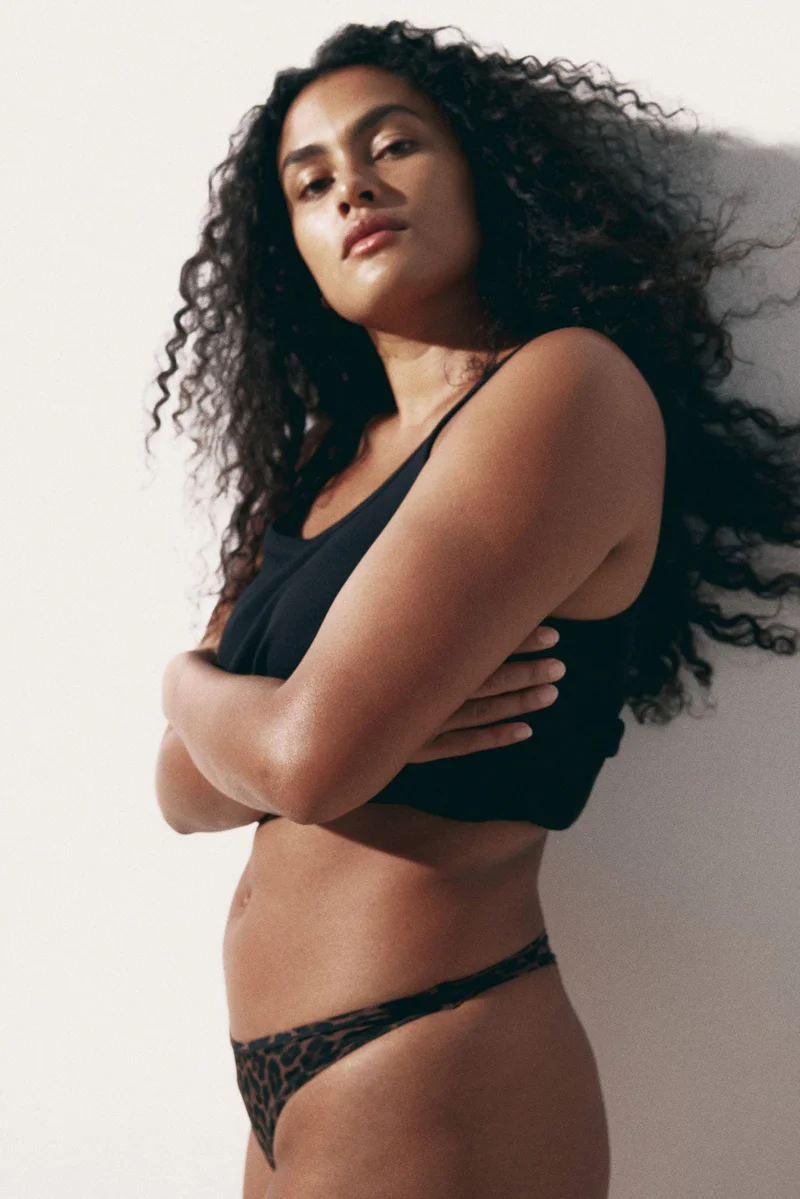 H&M 3-pack microfibre thong briefs