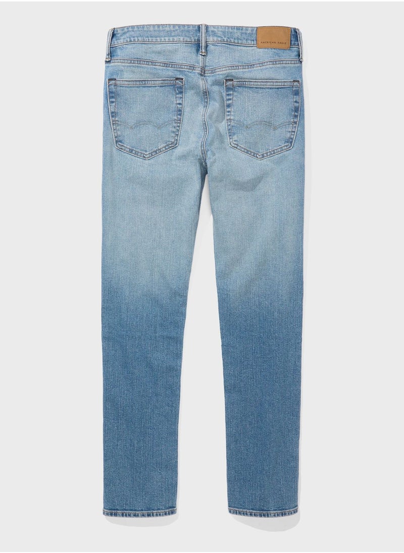 American Eagle - Light Wash Slim Fit Jeans - Image 1