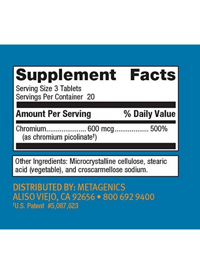 Chromium Picolinate 60 Count