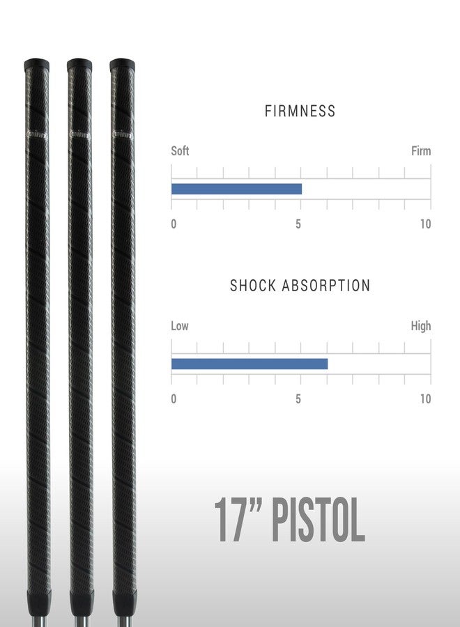 Winn 17-Inch Long Pistol Putter Grip, Dark Grey - Image 4