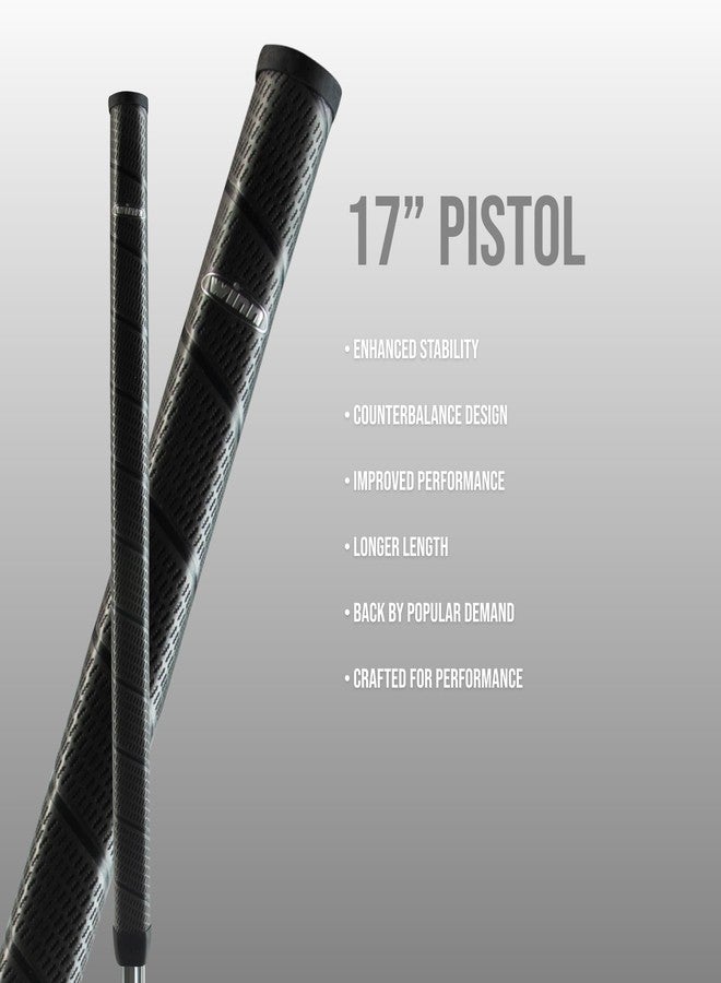 Winn 17-Inch Long Pistol Putter Grip, Dark Grey - Image 5