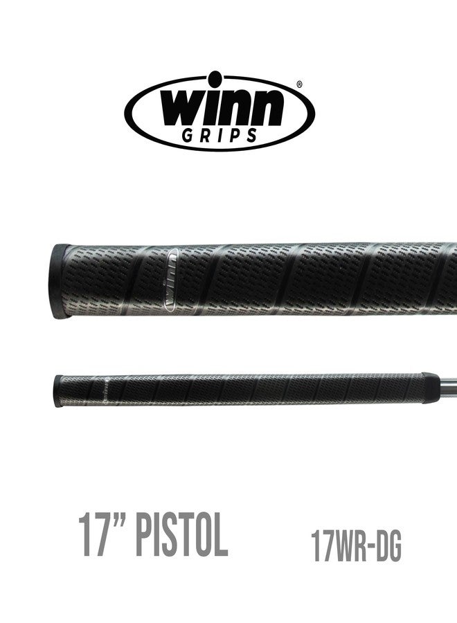 Winn 17-Inch Long Pistol Putter Grip, Dark Grey - Image 2
