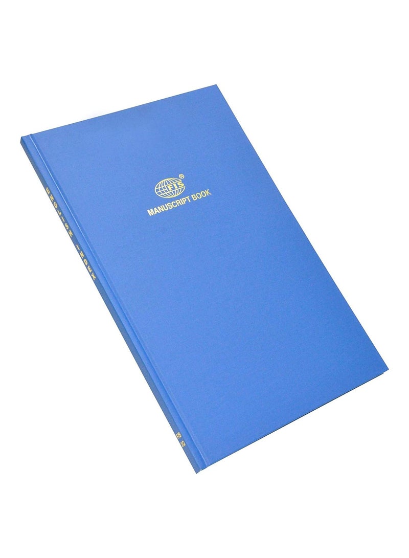FIS Manuscript Books, 8 mm Single Ruled with English Index, 96 Sheets, 2 Quire, F/S (210 x 330 mm) Size - FSMNFS2QIE - Image 1