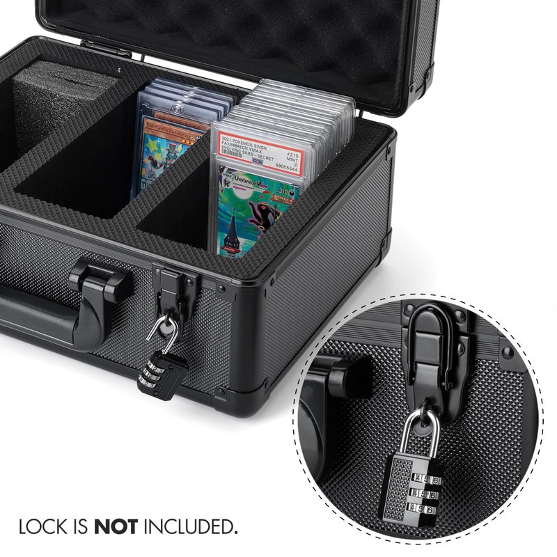 FunGuys Graded Sports Card Storage Box, Trading Card Storage Box, Trading Card Case for Pokemon, Baseball, Sports, MTG - Image 5