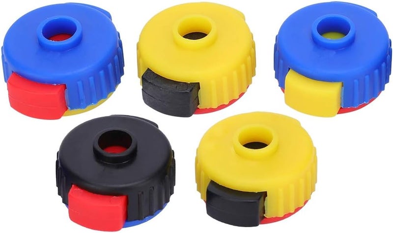 LiebeWH 5Pcs Drum Quick Release Nut Plastic Drum Set Accessories for Easy Cymbal Installation Quick Change - Image 1