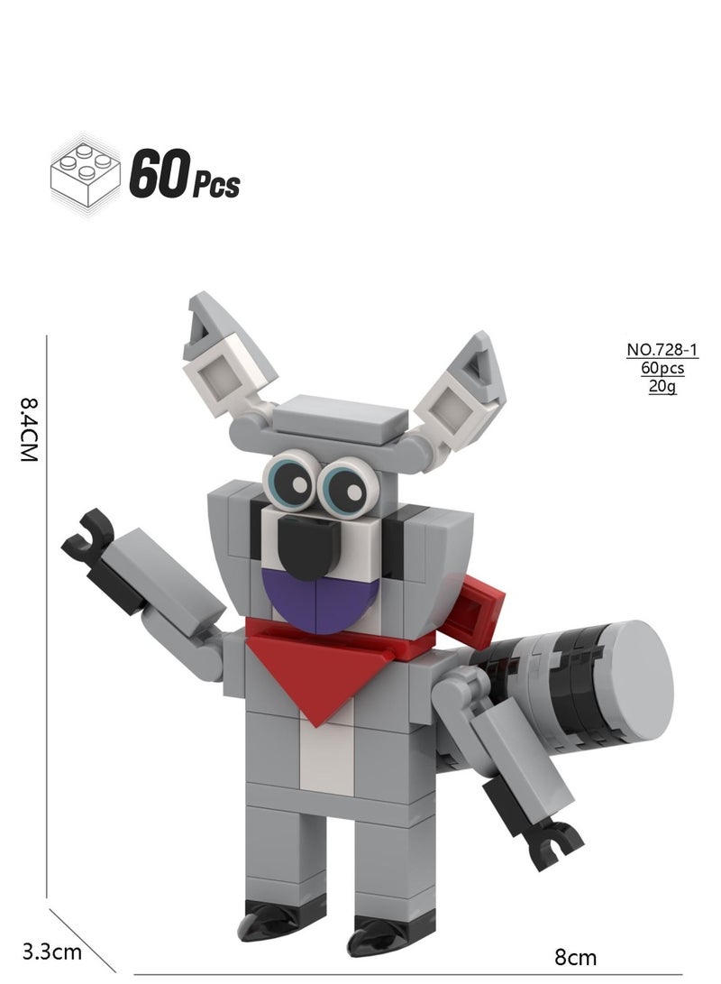 Bluejw New Funny Indio Park  Building Block Set Indio Park Toys,Game Model Toys Ideas Collectible Building Bricks Birthday Gift For Kids