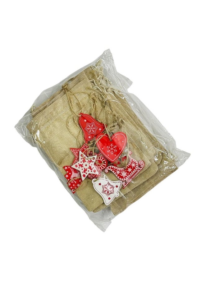 (7X 5 Inch) Burlap Drawstring Pouches With Red And White Christmas Ornaments, Jute (24) - pzsku/Z52068F0804A5FB0BF893Z/45/_/1735817978/0da65534-3227-4ac1-b597-d59f8725b854