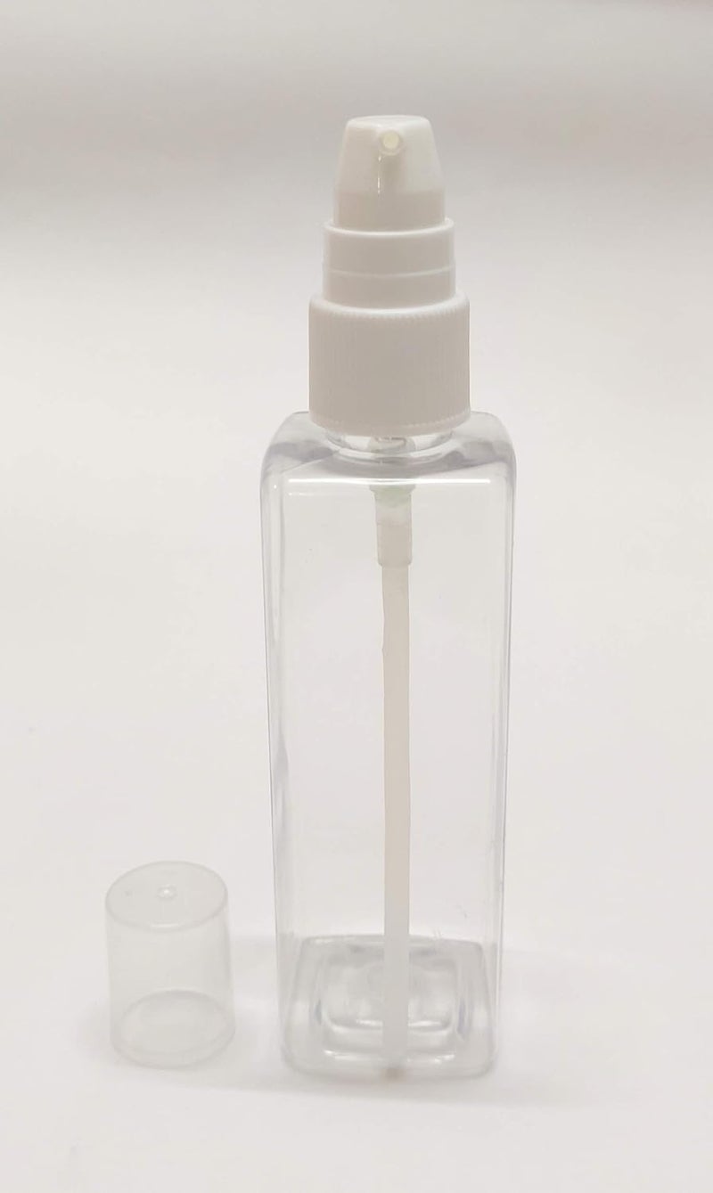 SPC SPC Empty Plastic Serum/Liquid Soap/handwash/Sanitizer/Lotion/Shampoo Dispenser Bottle, (Combo of 3 pcs) 100ml Each  - Image 3