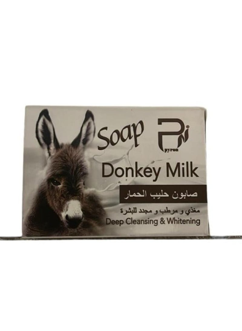 PYRON Donkey Milk Soap Deep Cleansing And Whitening 100g - Image 2