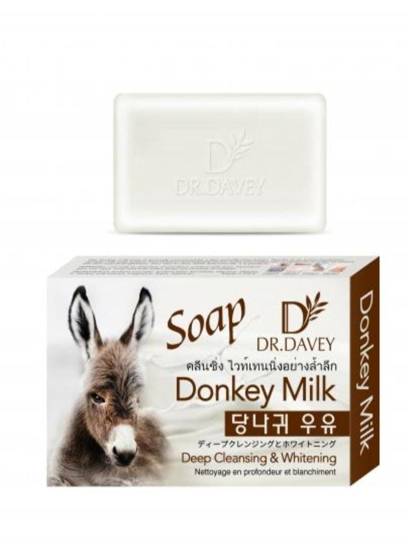 PYRON Donkey Milk Soap Deep Cleansing And Whitening 100g - Image 1
