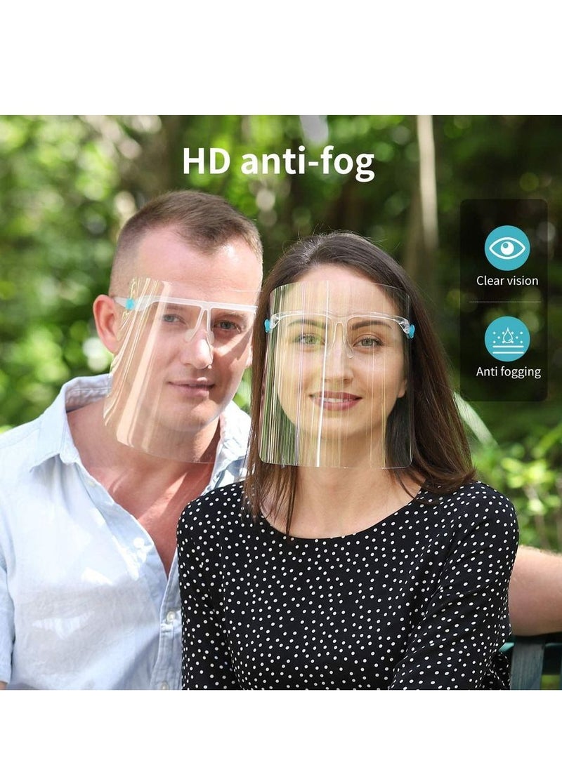 MedOne 10 Pieces Protective Face Shield Transparent - Image 3