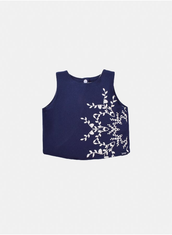 Junior Baby Girls Printed Shirt Bib  - Image 1