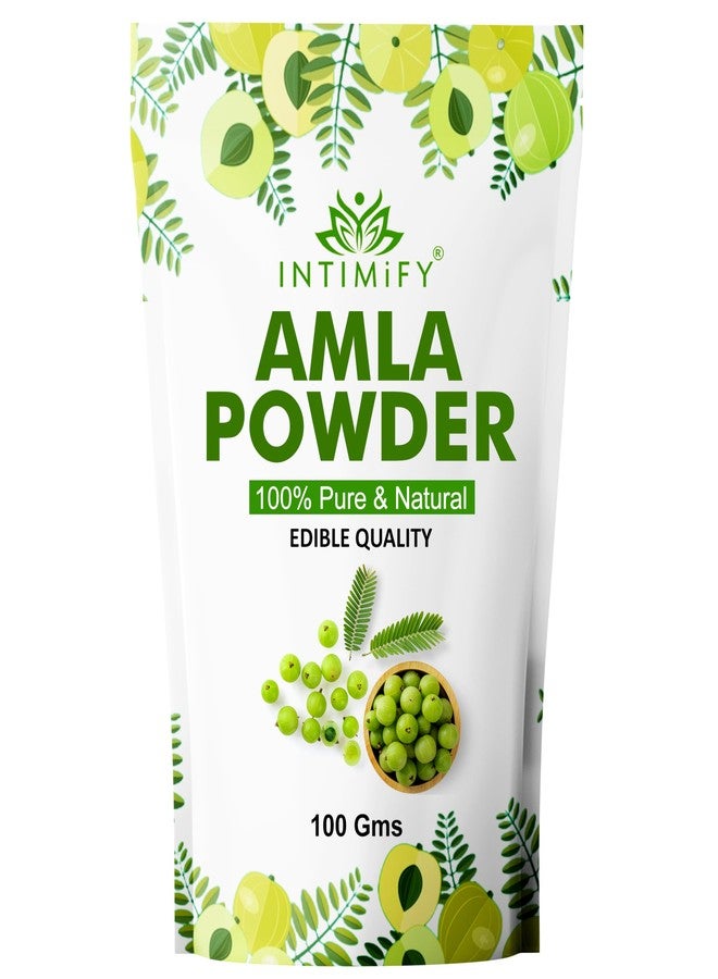 INTIMIFY Amla Powder For Hair Growth | Ideal for Hair, Eating, Drinking & Skin | For Women & Men - Image 1