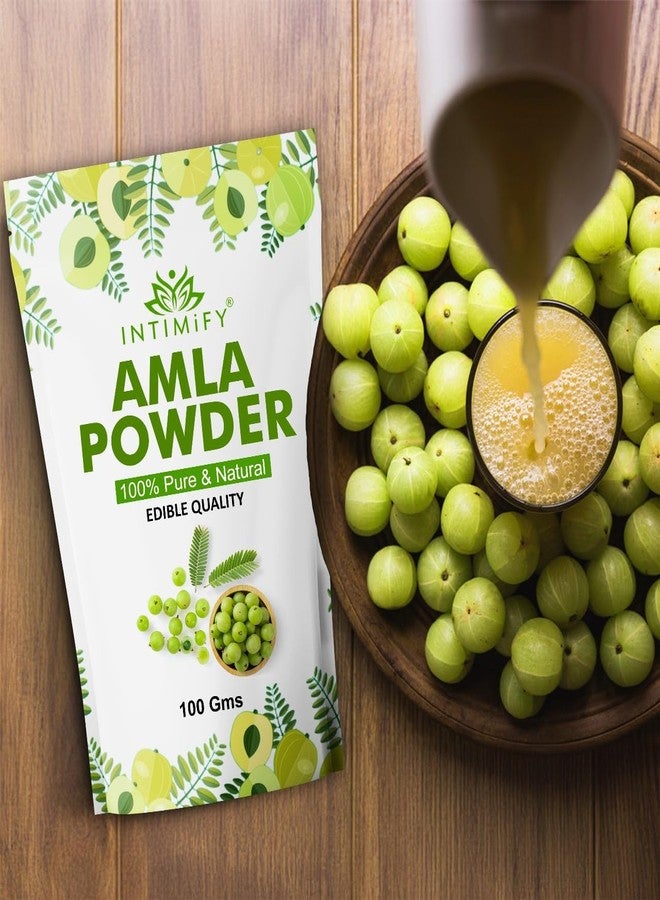 INTIMIFY Amla Powder For Hair Growth | Ideal for Hair, Eating, Drinking & Skin | For Women & Men - Image 4
