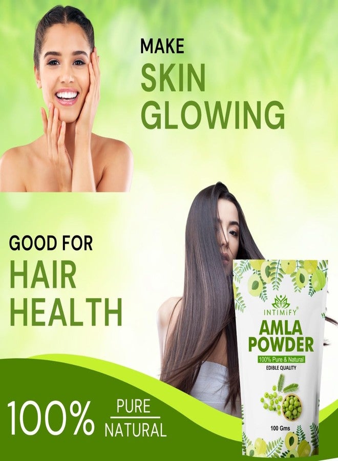 INTIMIFY Amla Powder For Hair Growth | Ideal for Hair, Eating, Drinking & Skin | For Women & Men - Image 5