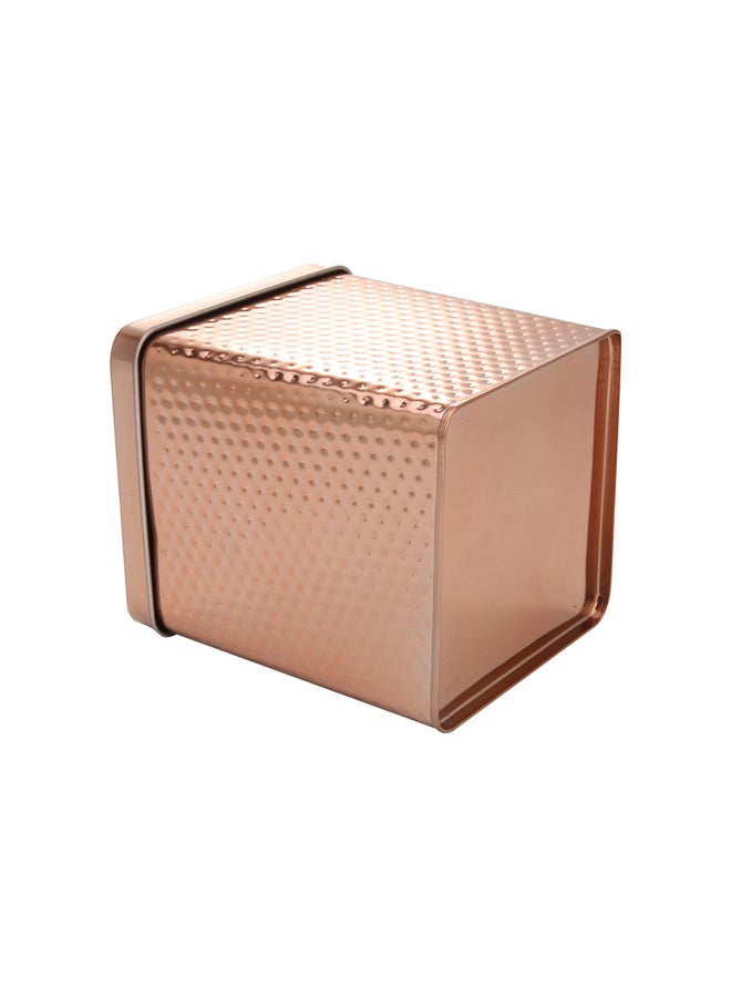 AL SANIDI Habb Al-Romman Steel Spices Storage, Tea, coffee and sugar storage for trips, Coppery, Size 12*16*18 Cm - Image 5