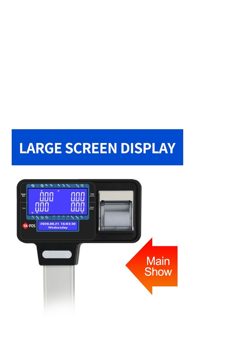 TA POS Electronic barcode scale for printing barcodes and invoices  - Image 2