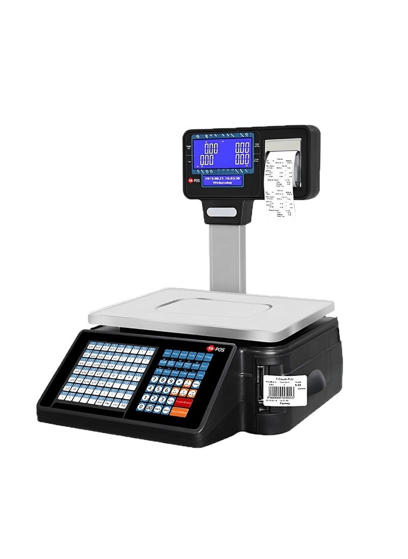 TA POS Electronic barcode scale for printing barcodes and invoices  - Image 5