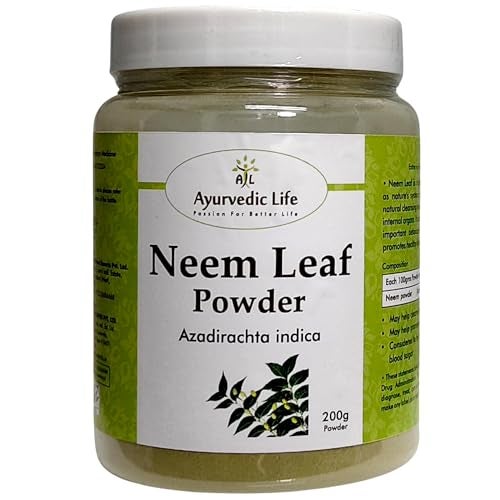 AL Ayurvedic Life Neem powder Neem Leaves Powder - 200 gms - Image 1