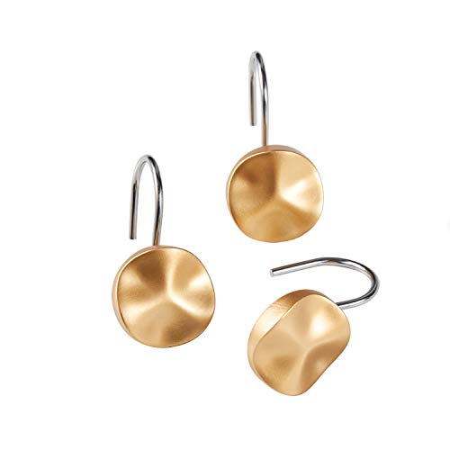 SKL Home by Saturday Knight Ltd. Sparkle Shower Curtain Hooks, Gold - Image 1