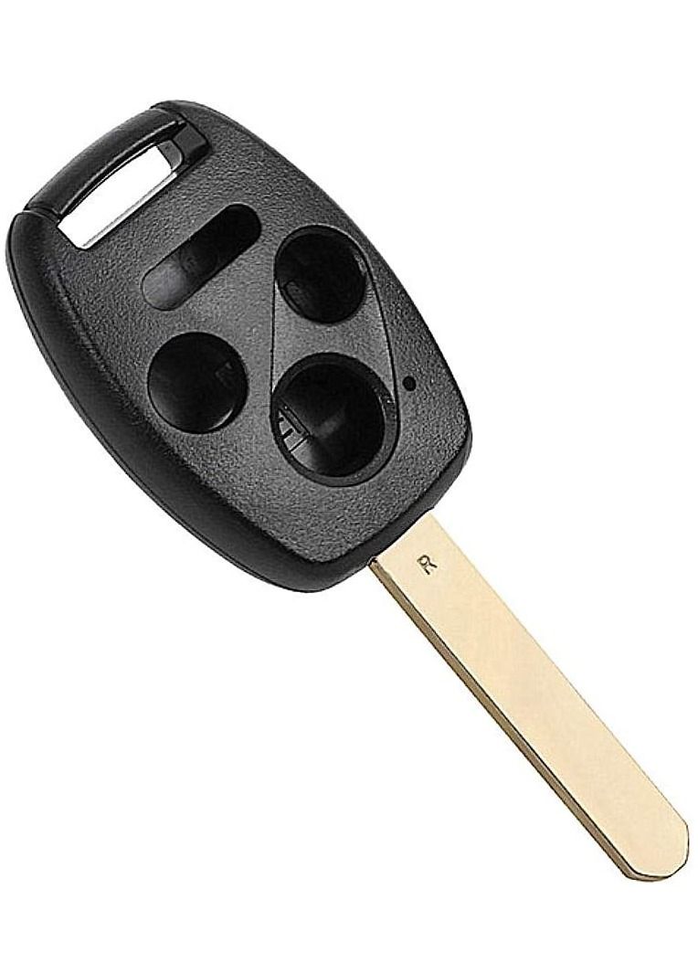 althiqahkey 3+1 4 Buttons Car Key Case Shell Remote Fob Cover for Honda 2010-2011 Accord Crosstour / 2006-2011 Civic / 2007-2013 CR-V / 2011-2015 CR-Z / 2009-2013 Fit / 2011-2014 Odyssey - Image 2