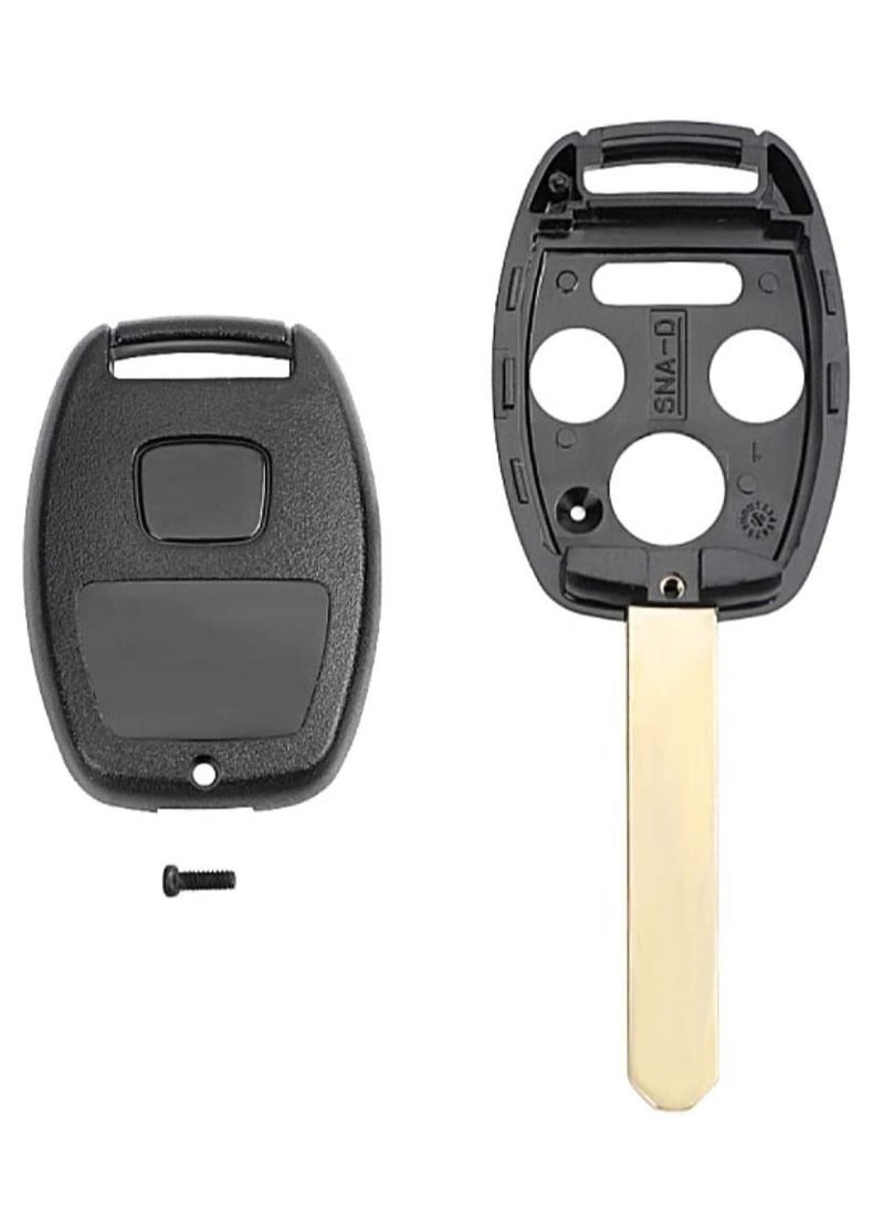 althiqahkey 3+1 4 Buttons Car Key Case Shell Remote Fob Cover for Honda 2010-2011 Accord Crosstour / 2006-2011 Civic / 2007-2013 CR-V / 2011-2015 CR-Z / 2009-2013 Fit / 2011-2014 Odyssey - Image 3