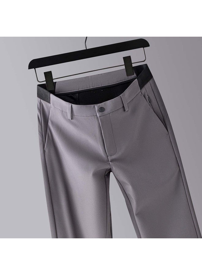 Fomoce men's Business Casual Straight-leg Pants For Spring/fall - Image 3